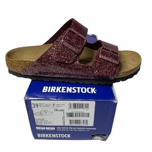 Birkenstock | Shoes | Birkenstock Cosmic Sparkle Pink Glitter Arizona 39 |  Poshmark
